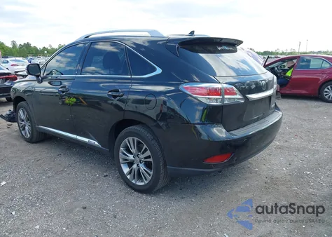 2013 Lexus Rx 450H z USA, uszkodzony, nr VIN JTJBC1BAXD2449947